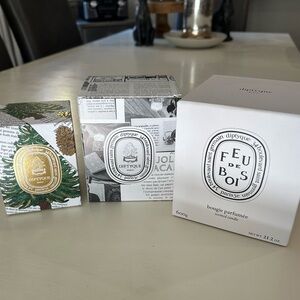 Diptyque boxes (3)